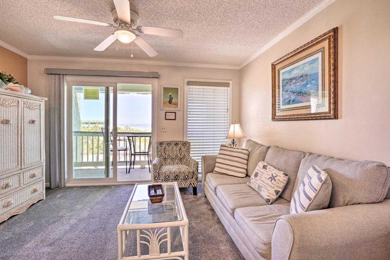 Isle Of Palms Beachfront Condo With Balcony And Pool! Exterior foto