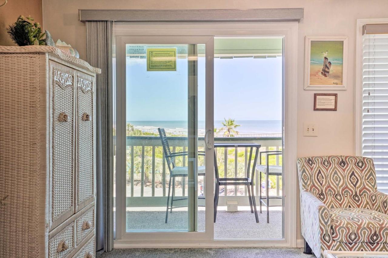 Isle Of Palms Beachfront Condo With Balcony And Pool! Exterior foto