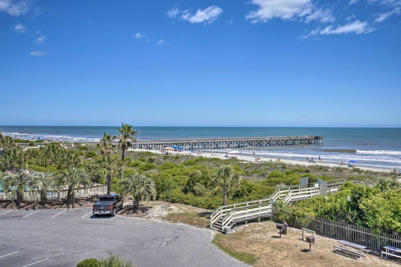 Isle Of Palms Beachfront Condo With Balcony And Pool! Exterior foto