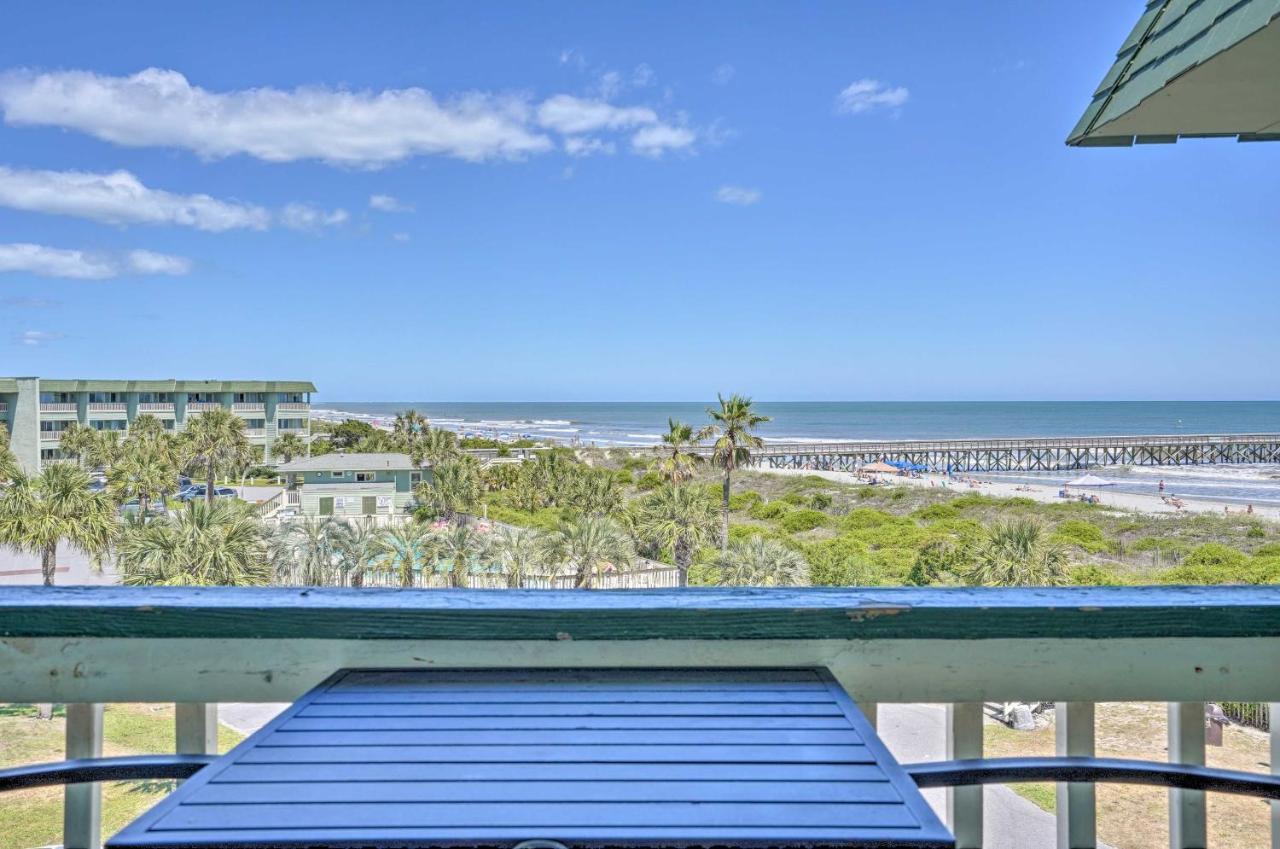 Isle Of Palms Beachfront Condo With Balcony And Pool! Exterior foto